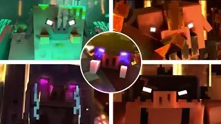Minecraft Legends - All Boss Introduction + Cutscenes + Ending