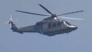 Executive Jet Charter Leonardo AW139 G-DCII flying over Great Hollands