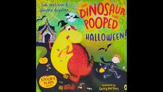 The Dinosaur That Pooped HALLOWEEN ! by Tom Fletcher & Dougie Poynter| Kids Books Read Aloud by kids