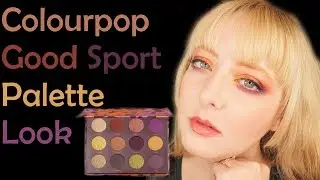 ColourPop Good Sport Eyeshadow Palette Look