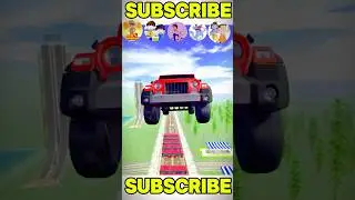 Car Vs Chhota  Bheem 🤯💥 Challenge Indian bike driving 3d #shorts #indianbikedriving3d #viral
