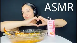 King Crab, Tteokbokki, Enoki Mushrooms, Burping, Slurping ASMR