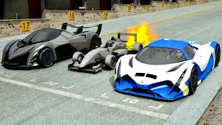 Formula Jet Engine vs Devil Sixteen 2014 vs Devil Sixteen 2019 - Drag Race 20 KM