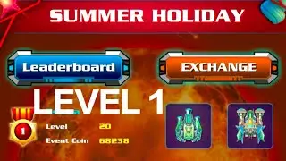 Holiday Event 2022 Galaxy Attack Alien Shooter Level 1 | Starfish Boss | Zambario Gamers