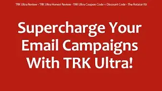 TRK Ultra Review - TRK Ultra Honest Review - TRK Ultra Coupon Code + Discount Code - The Rotator Kit