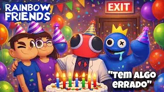Rainbow Friends Roblox | Festa Rainbow Friends #roblox #rainbowfriends 