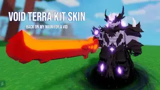 New Void Terra Kit Skin! (Roblox Bedwars)