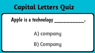 Capital Litters Quiz | Alphabets quiz & test | Capital & small litters Quiz | Ladla Education