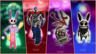 The Amazing Digital Circus Fera Animations🆚Transformers One🆚Zoochosis🆚Zoonomaly🎶Tiles Hop Gameplay🎯