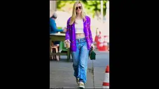 Elle Fanning Street Style ❤️😍#viral #streetstylefashion #ellefanning #maleficent #fashion #style