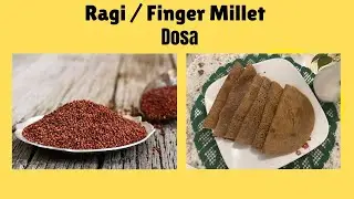 Как приготовить полезные, хрустящие и вкусные досы из раги (рецепт на английском языке)