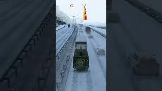ETS2'de karlı Karadenizde kamyon ile y&uuml;k taşımaya &ccedil;alışıyorum. Tırcı olma serimiz devam ediyor 🚛
