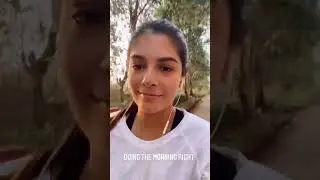 Pooja gor Aka pratigya on new location of Pratigya2 morning walk