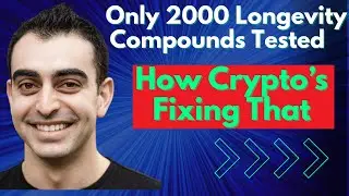 Only 2,000 Longevity Compounds Tested - Crypto's Fixing That | Benji Leibowitz Interview