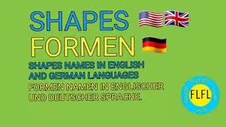 SHAPES NAMES IN ENGLISH AND GERMAN LANGUAGES