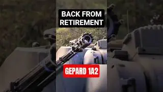 Gepard 1A2: The Classic Air Defense System Still Effective in the Drone Era #military #shorts