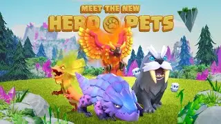 CLASH OF CLANS #247 QUARTO NOVOS PETS NO CV15! PE&Ccedil;ONHA, F&Ecirc;NIX, MORSA GLACIAL E PANGOLIM BLINDADO!!