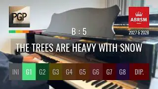 THE TREES ARE HEAVY WITH SNOW by William Alwyn | ABRSM 2025 & 2026 Grade 1 B5 Piano Tutorial