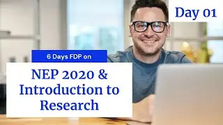 NEP 2020 | Inauguration Function | FDP on Research at a Glance | Day 01 | #LLAGT #LLAGT