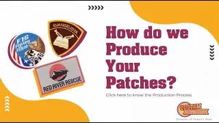 How we Produce Your Patches | Custom Patch Factory