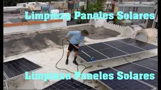 Limpieza Paneles Solares