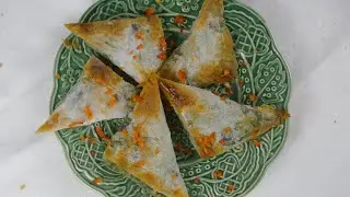 How to make Filo dough triangles | Unorthodox Cooks