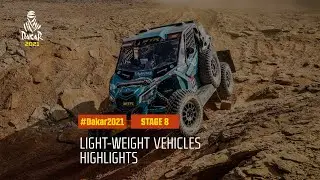 #DAKAR2021 - Stage 8 - Sakaka / Neom - Light Weight Vehicle Highlights