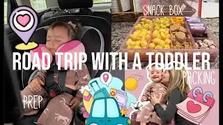 PACK WITH ME | road trip with a toddler, prepping and packing, mini Target haul, etc. 
