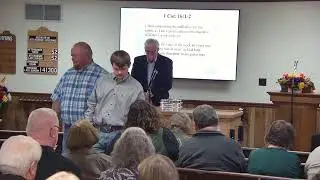 1-11-26 AM Bible Class and Worship Service - Christ the Creator
