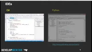 Part 2: Visual Studio and IDEs - Python for the CSharp developer series