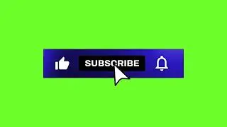 3D Like+Share+Subscribe Button Green Screen | No Copyright Animated Green Screen | Free Download