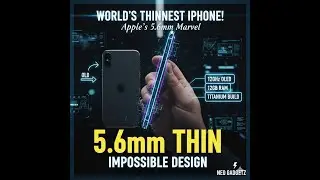 iPhone Air - The Thinnest iPhone Ever! (5.6mm)