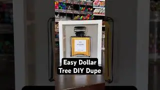 Chanel No. 5 Dollar Tree DIY Craft | Easy Bougie Gift Idea on a Budget Dupe!