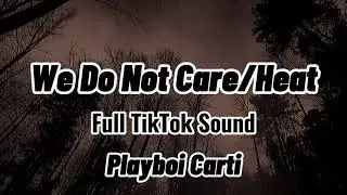 We Do Not Care/Heat - Full Tik Tok Song