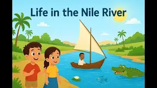 Life in the Nile River.