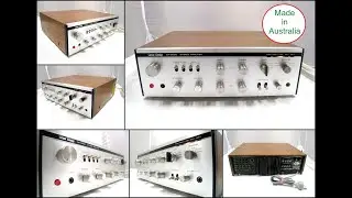 Винтажный твердотельный стереоинтегральный усилитель Linear Design SA-8000