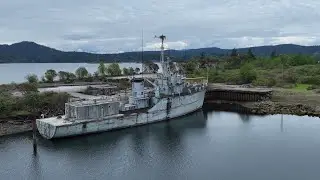 3D Digital Model - Abandoned Navy Ship - HMCS Cowichan