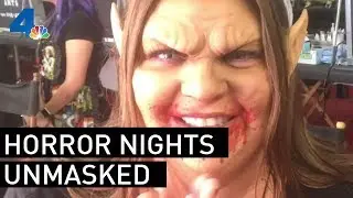 What does it take to be a 'Scare Actor' during Halloween Horror Nights?
