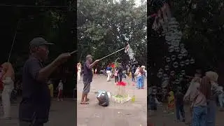 balon busa gelembung sabun