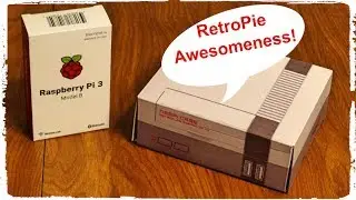 Raspberry Pie 3 Model B Unboxing-Retropie Project!