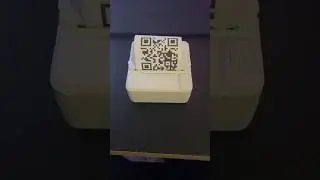 Printing a SECRET QR code 🫢 #qr #qrcode #printer #cool #mystery #fun #waitforit #printer #cantwait