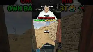 He was too Juiced to Notice #trainwreckstv #rust #rustclips #rustgame #rustraid  #rustshorts #shorts
