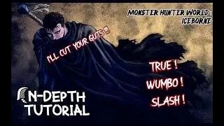 MHW Iceborne : Advanced Tutorial for Greatsword | Slinger Burst and Improve TCS