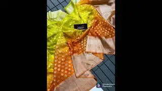 Warm soft kora pattu with allover printed sarees with blouse
