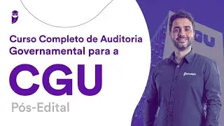 Curso Completo de Auditoria Governamental para a CGU - P&oacute;s Edital &ndash; Prof. Guilherme Santanna