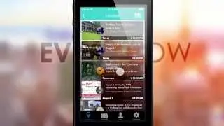 EventFlow App, find events going on in your area and all over the world.