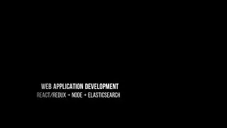 ReactJS/Redux, NodeJs and ElasticSearch - 1 - Curriculum.