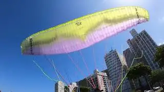 Voo de Paramotor - S&atilde;o Vicente ao Guaruj&aacute; - 2020
