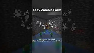 Easy Zombie Spawner Farm Tutorial