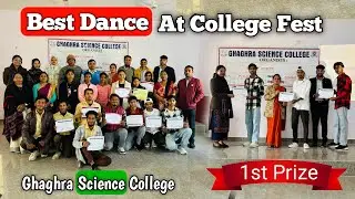 College fest in ghaghra science college | dance performance 